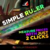 Simple Ruler Indicator Ninjatrader